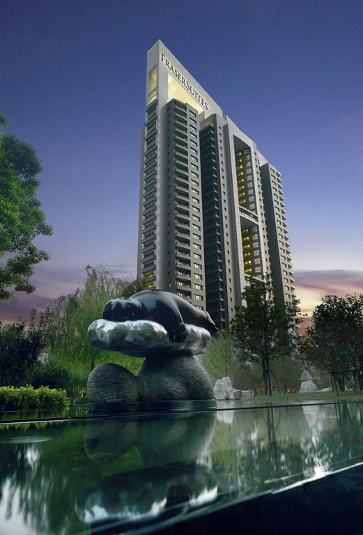 Fraser Suites Nanjing Nankin Dış mekan fotoğraf